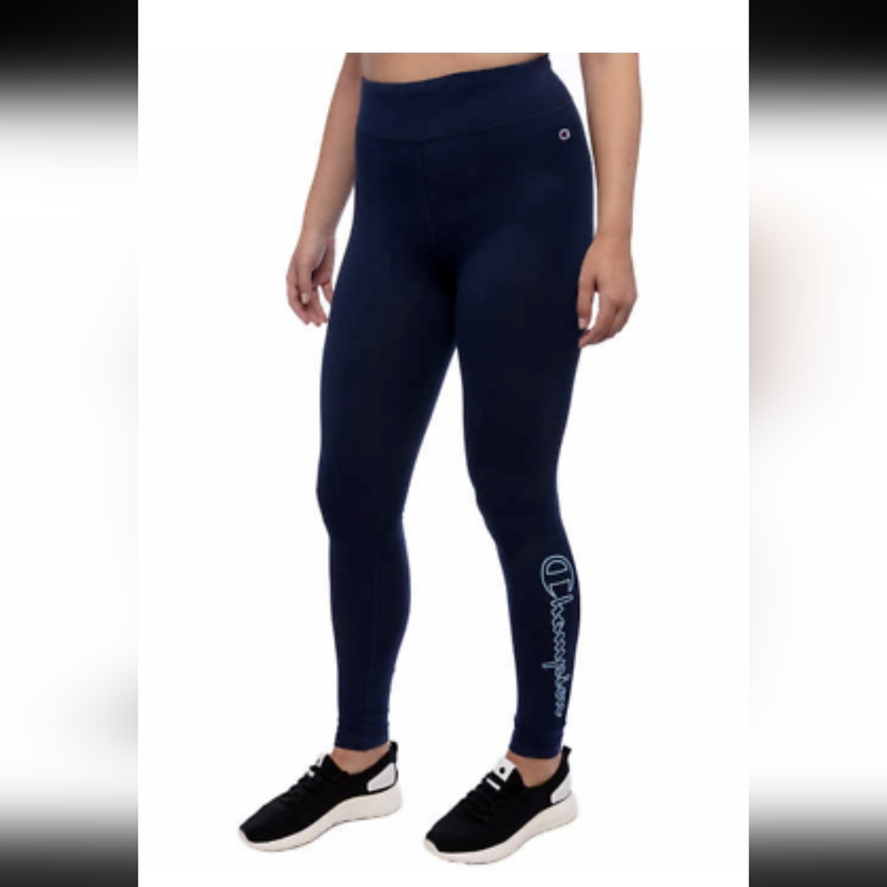 Champion Women Athletic Pull On Cotton Tights Leggins